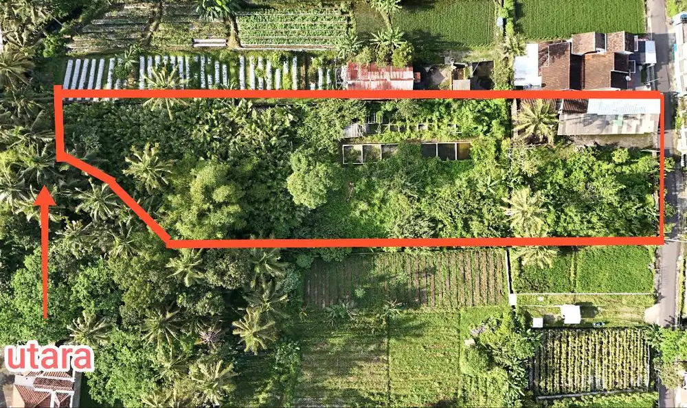 Tanah di Area Sejuk dekat Pasar Pakem Jalan Kaliurang