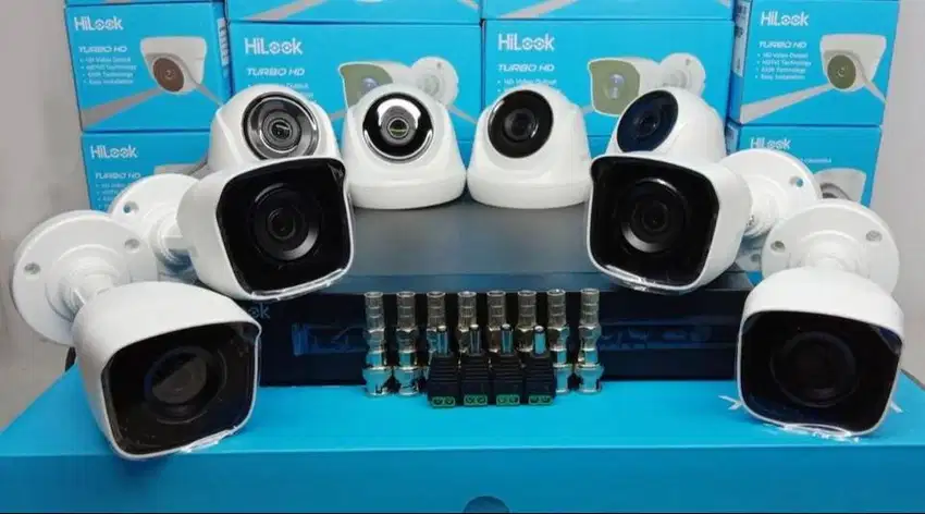 PROMO MURAH PAKET CCTV HILOOK 8 TITIK