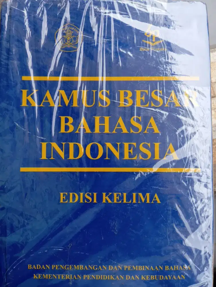 Kamus besar bahasa Indonesia edisi ke lima balai pustaka