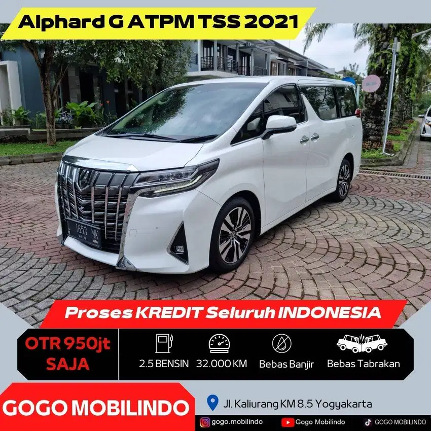 Alphard G ATPM TSS 2021 Antik Termurah Bisa Kredit