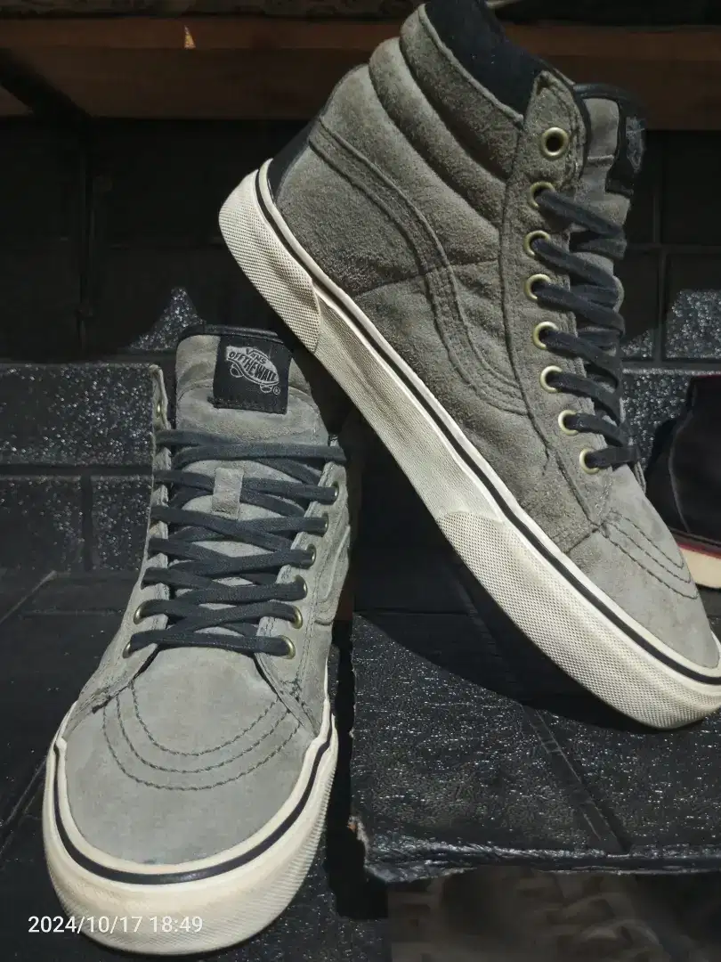 Sepatu Vans sk8 hi scotchgard 3M