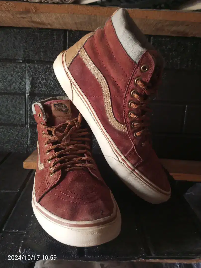 Sepatu Vans sk8 hi scotchgard 3M