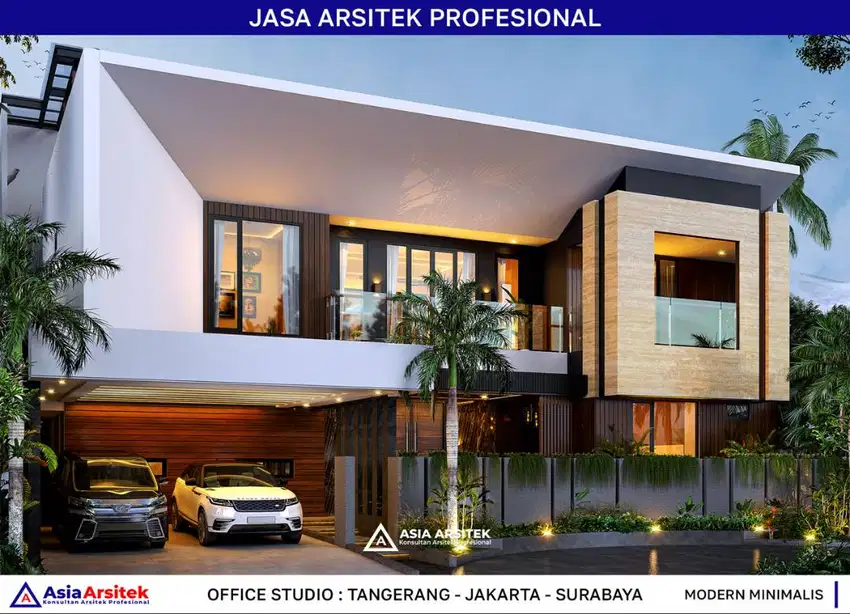 Jasa Arsitek Desain Gambar Rumah 2 Lantai di Mustikajaya Bekasi