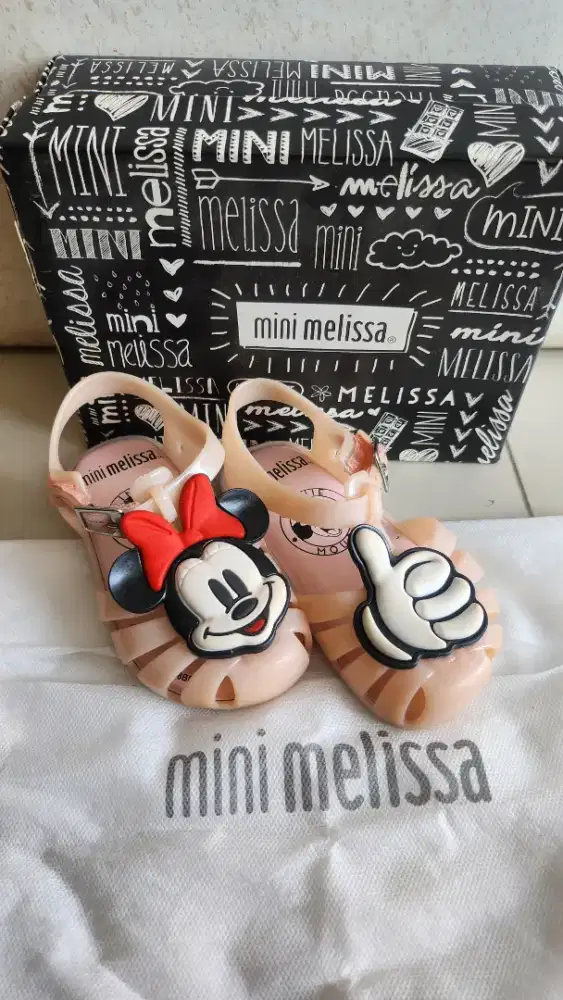 Mini Melissa Aranha + Mickey and Friends Pink