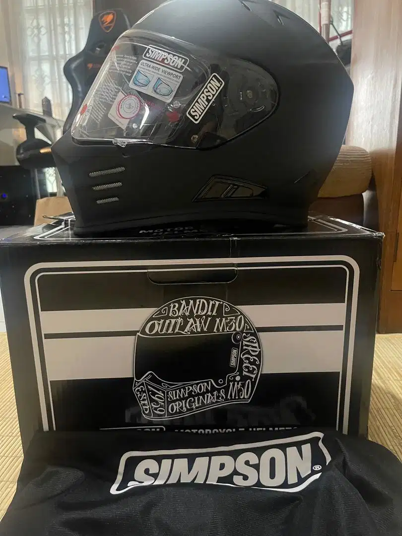 helm SIMPSON GHOST BANDIT baru!