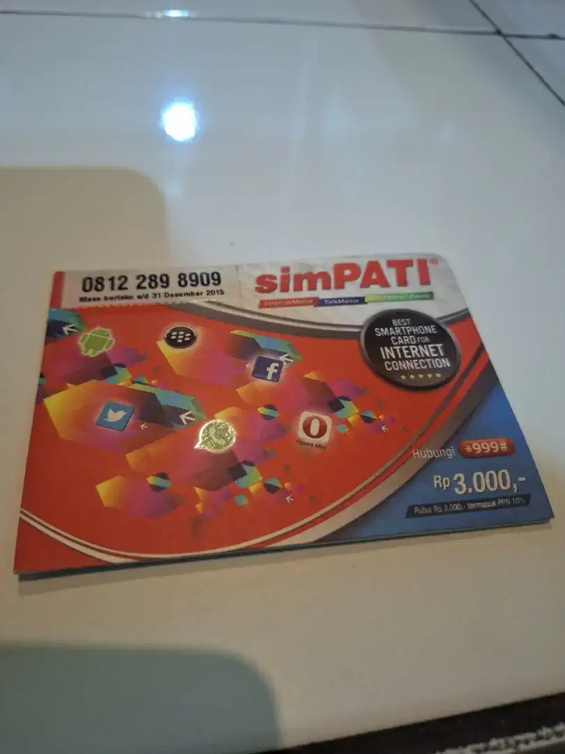 Simpati 11 digit limited edition