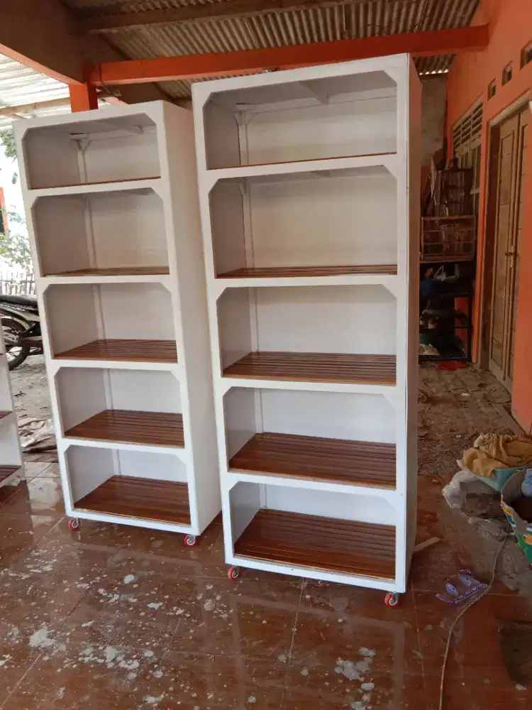 Macam2 rak kayu bisa custom