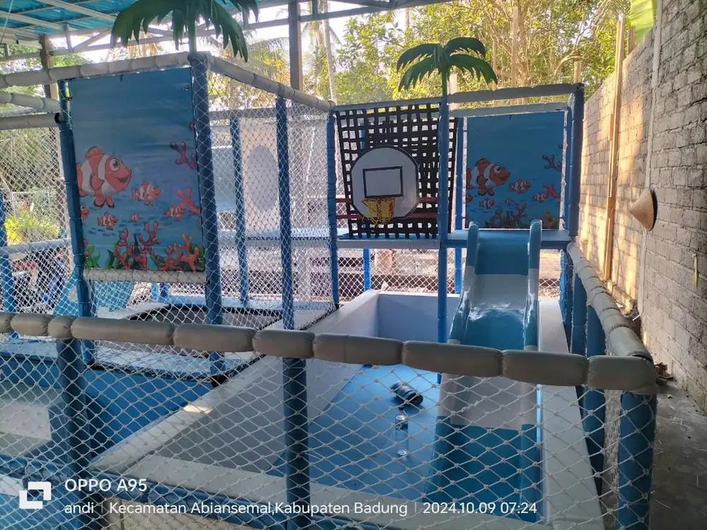 playground indoor minimalis model terbaru 2024 odong odong kereta mini