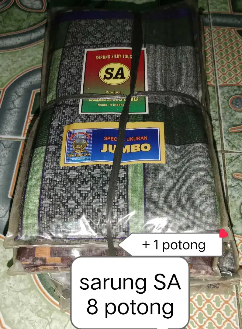 Sarung anak, sarung dewasa, rukuh anak, rukuh dewasa