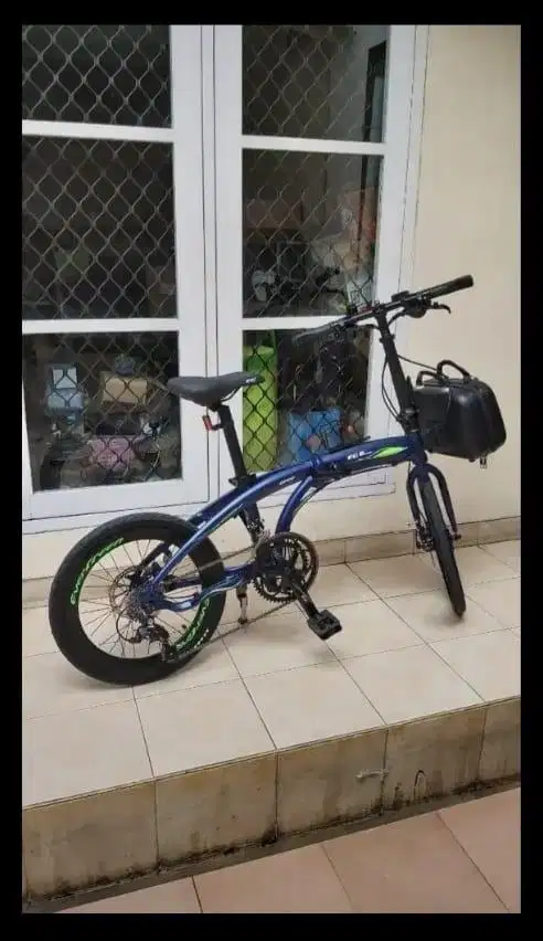 Sepeda Lipat evergreen jarang pakai