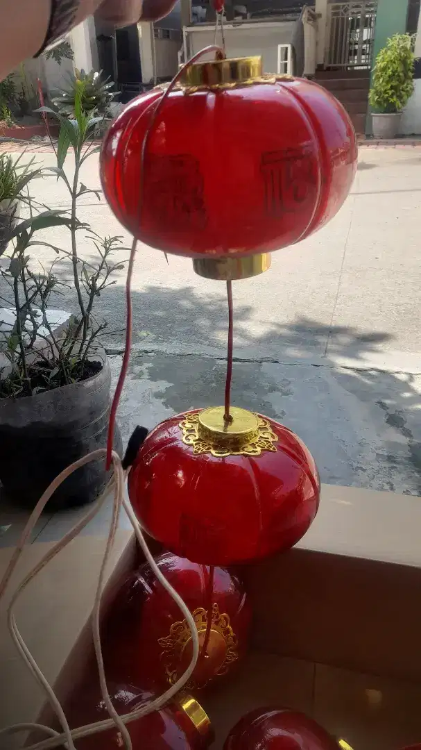 Lampu led lampion 3 susun