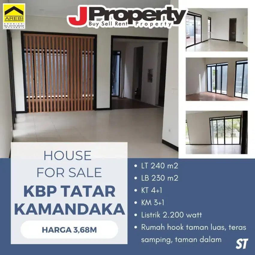 Dijual Rumah KBP jual BU rumah Murah sangat Jarang