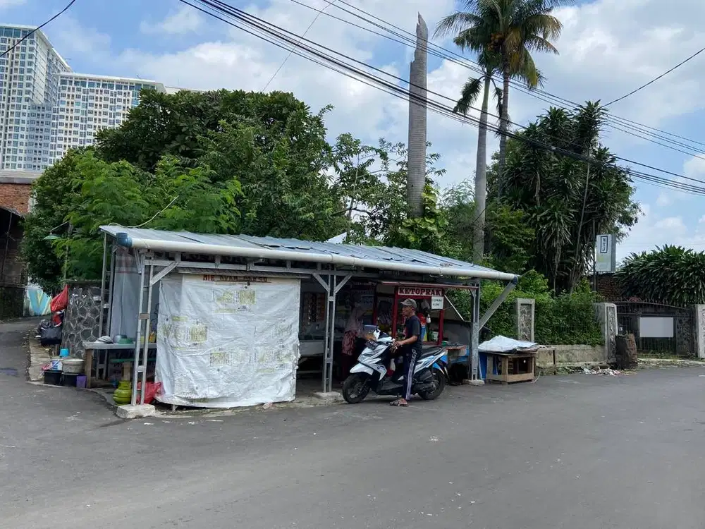 Dijual tanah Hook Pinggir Jalan di Bekasi