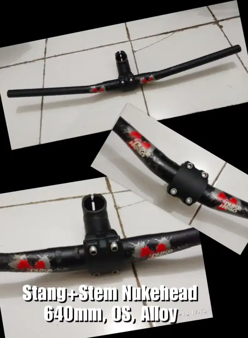 Stang / handlebar plus stem MTB