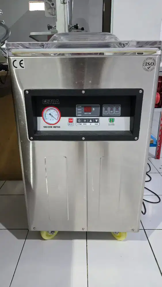 Mesin vacum bekas bagus getra dz400 makanan daging buah kacang