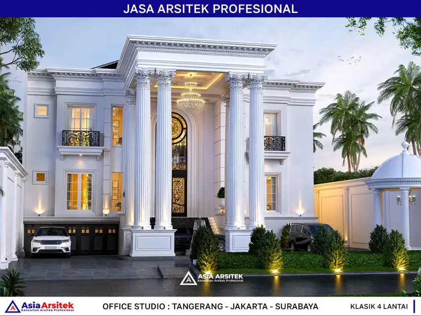 Jasa Arsitek Desain Gambar Rumah di Bekasi Desain Rumah 874 m2