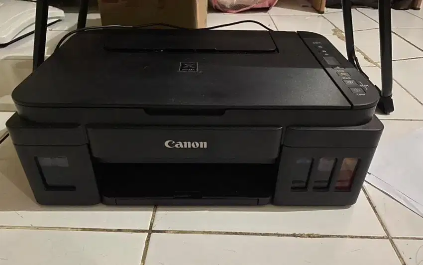Jual Printer Canon Pixma G2010 Fullset Mulus