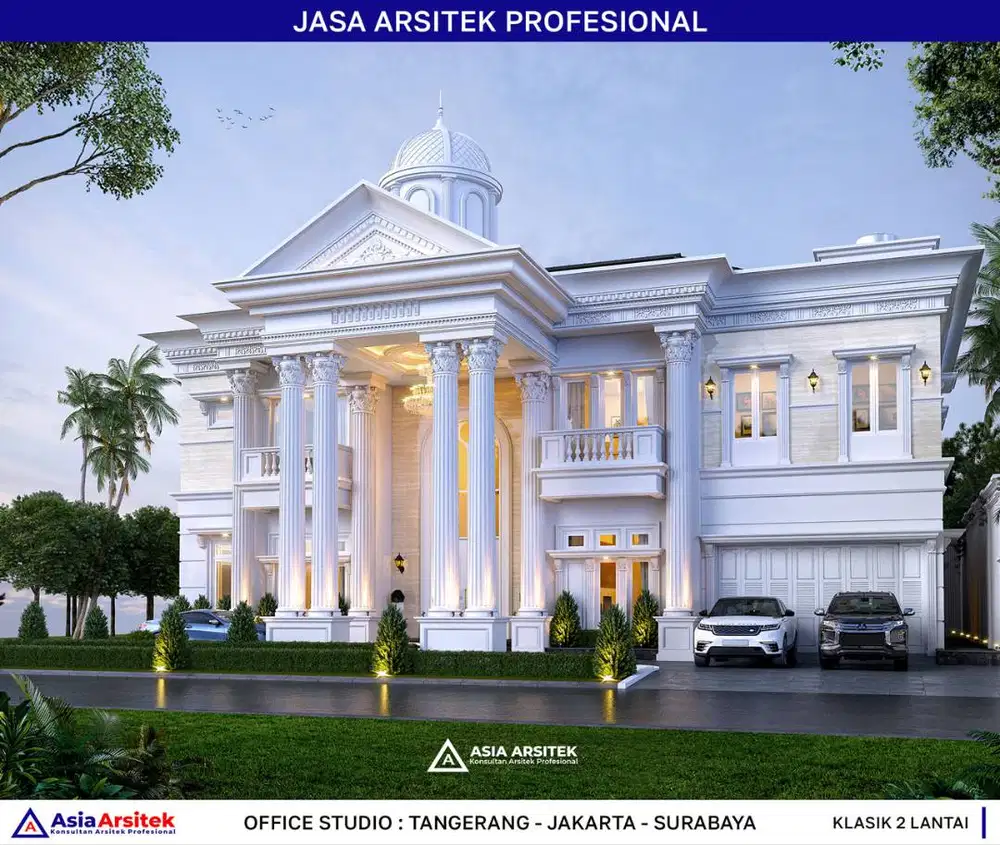 Jasa Arsitek Desain Gambar Rumah di Bekasi Desain Rumah 585 m2