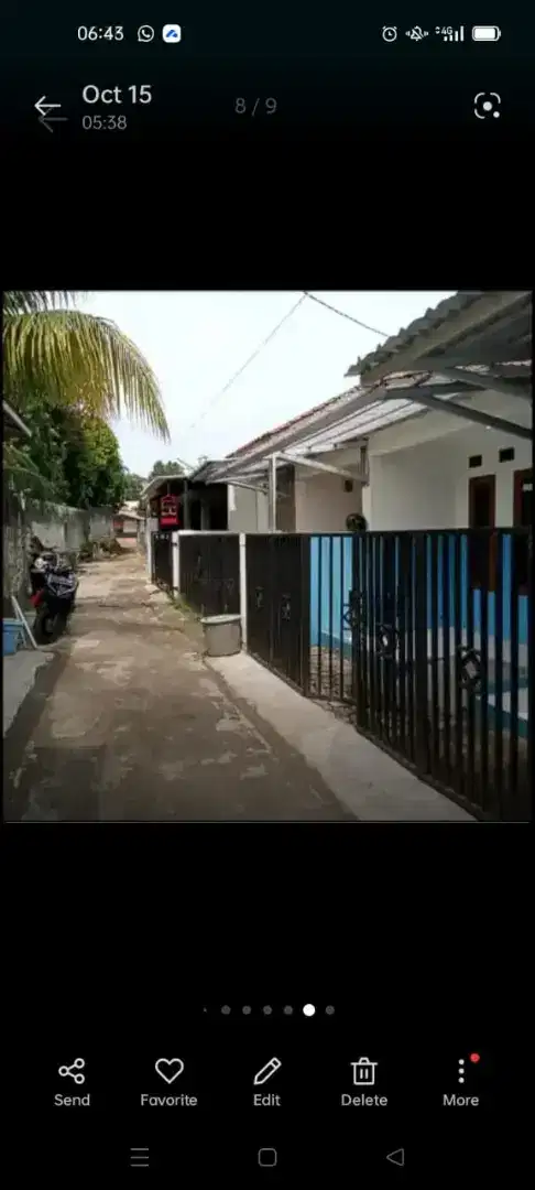 Rumah Nyaman 1,850 Nego/bulanan - 2 Kamar Tidur