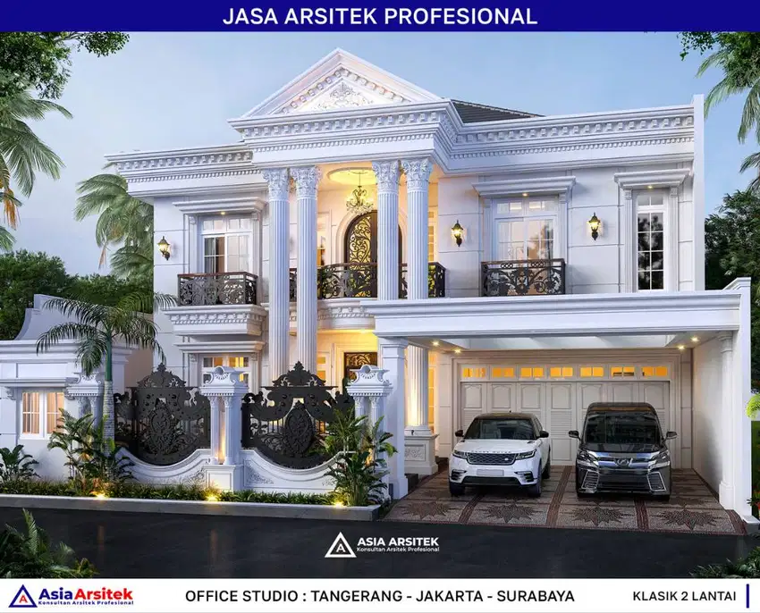 Jasa Arsitek Desain Gambar Rumah di Bekasi Desain Rumah 990 m2