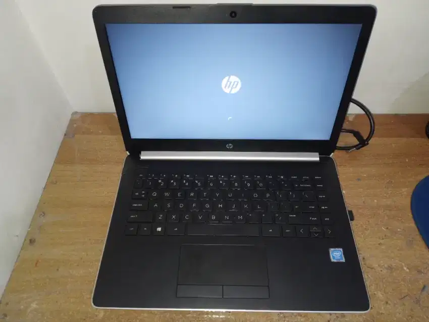 Laptop hp 14-ck0011tu, intel celeron n4000, ram4gb ssd128gb, bisa nego