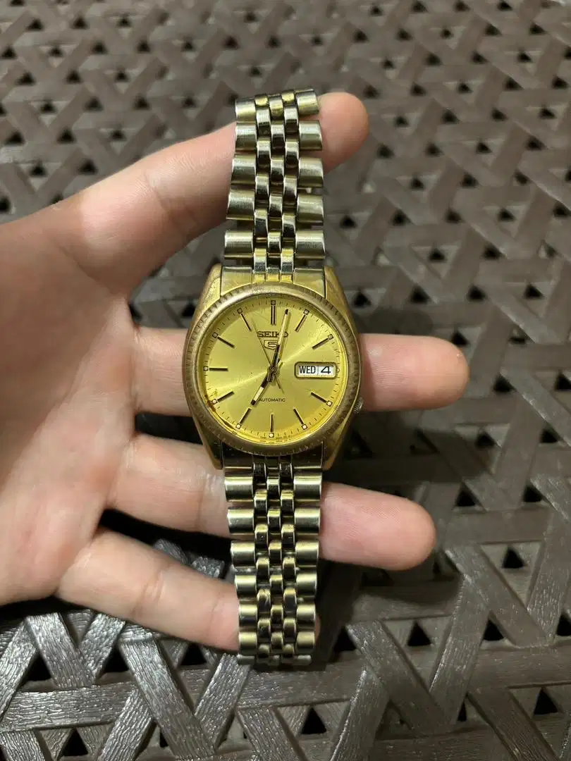 Seiko 5 President SNXJ Datejust Vintage Original