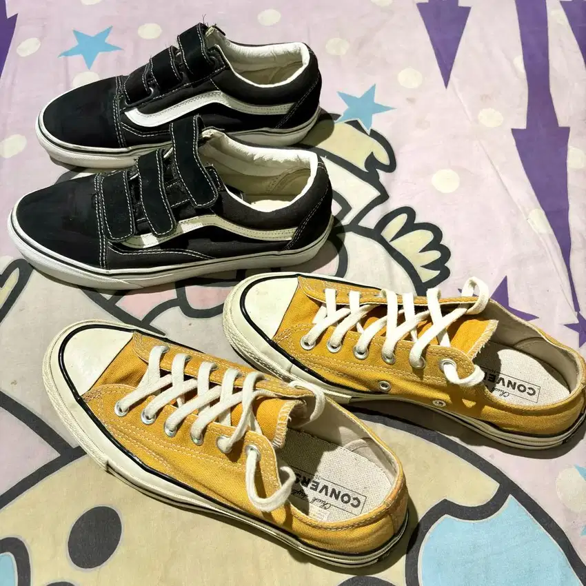 VANS OLDSKOOL VELCRO & CONVERS CHUCK TAYLOR 7O'S