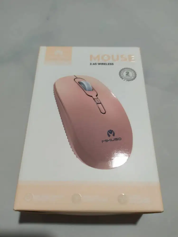 Mikuso MOS-W085 Mouse Warna Pink