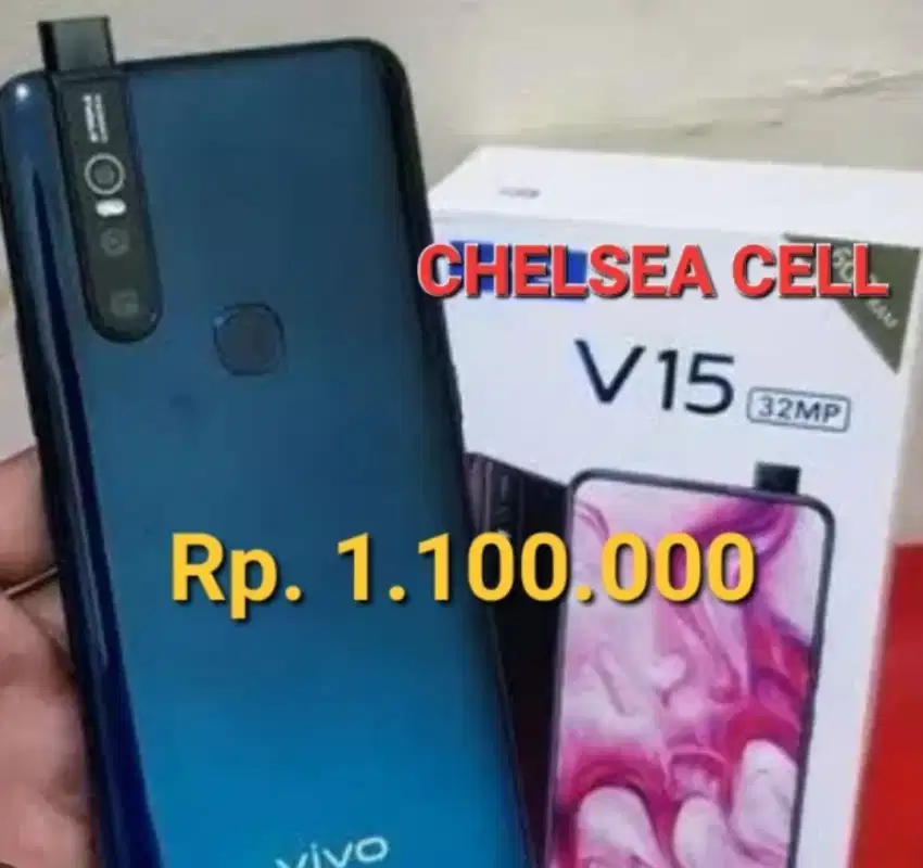 Murah hp vivo V15 8/128 lkp mulus normal, bs kredit