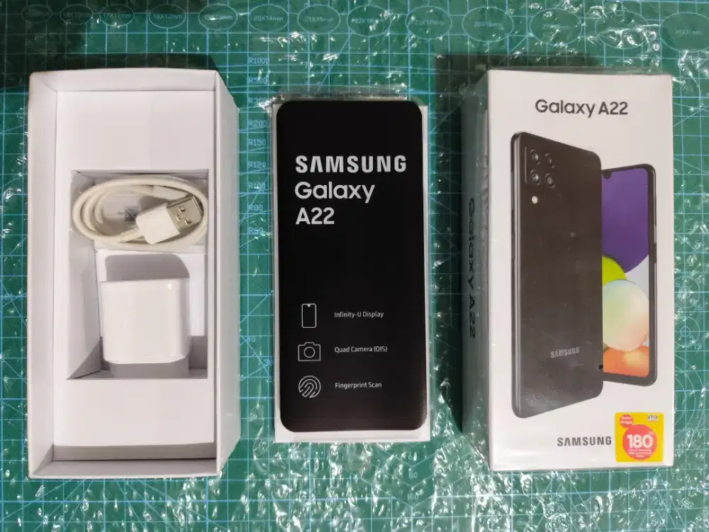 Samsung A22 Black 6/128GB Fullset