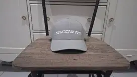 Topi SKECHERS - SKE Booming Baseball Cap Original 100% Light Grey