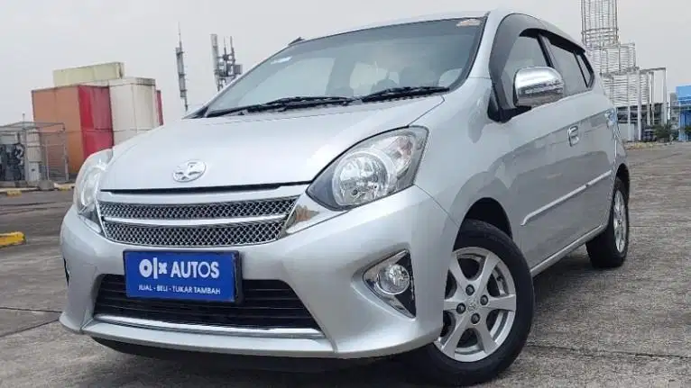 WEEKEND SALE! TDP 5,JT Toyota Agya 1.0 G Bensin-AT Silver 2015