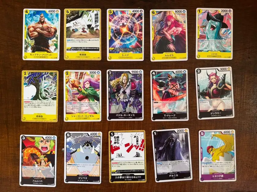 Kartu one piece trading card game OP08