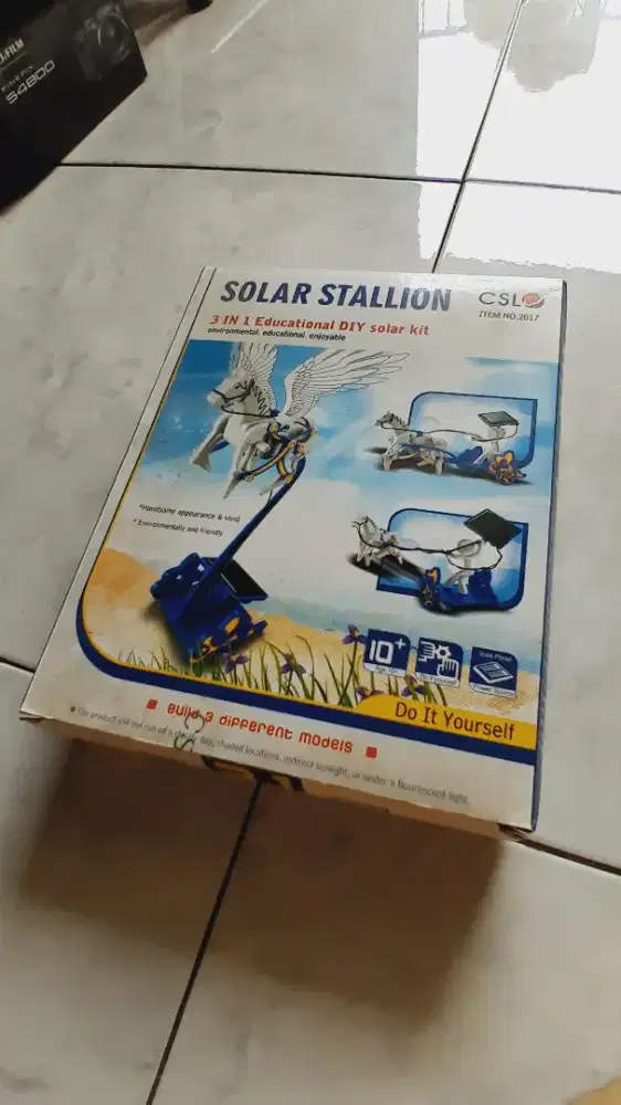 Mainan edukasi solar kit