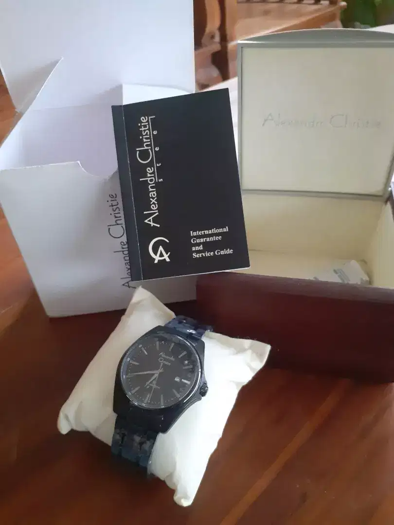 Di Jual Jam Tangan Pria Alexandre Cristie 8661