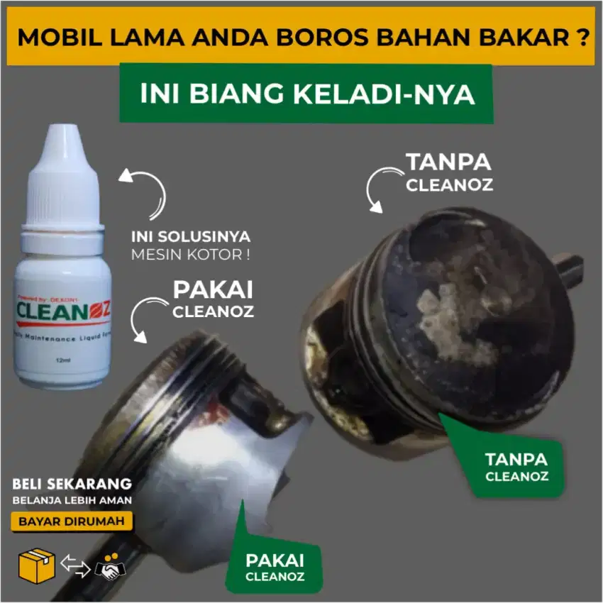 Cleanoz pembersih mesin