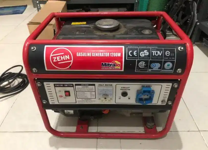 Genset Generator Set Zehn ZG1500 1200Watt Second