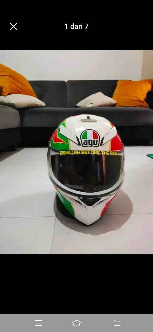 AGV Sun & Moon XXL Euro size