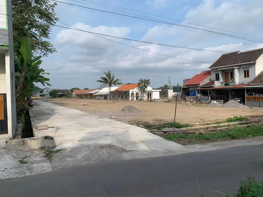 Area Perumahan 500m dari Jogja Bay, Tanah Dijual Cepat