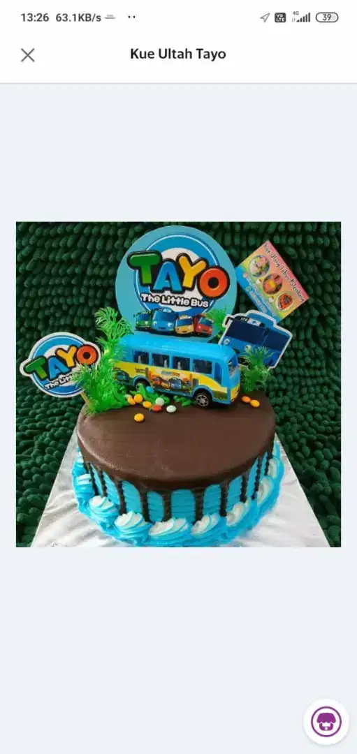 Kue Blackforrest 15 cm