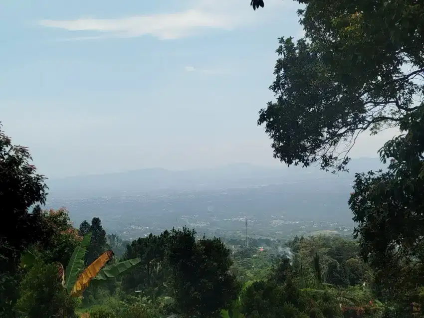 Tanah best view kota dan gunung di tajur halang Cijeruk Bogor