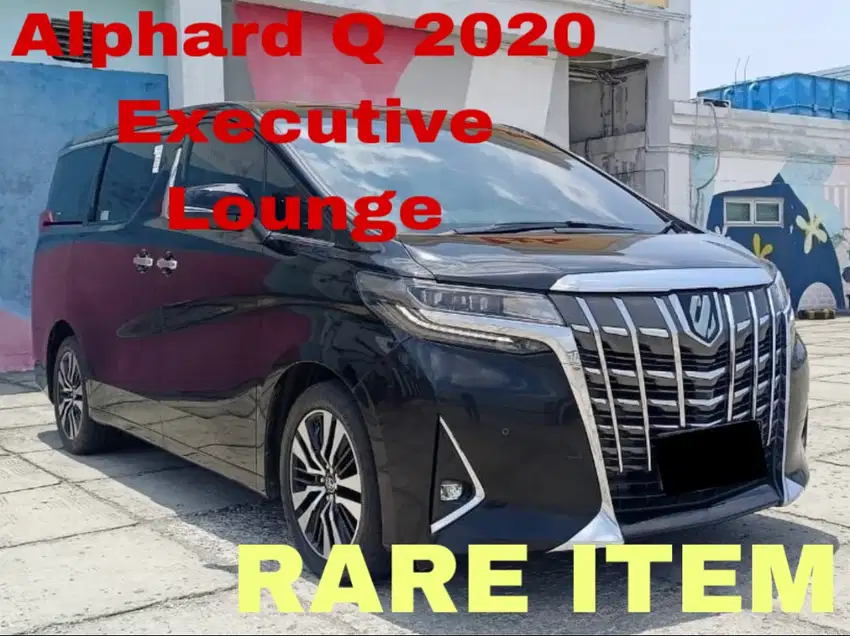 ( RARE ITEM ) Toyota Alphard Q Excecutive Lounge 2020