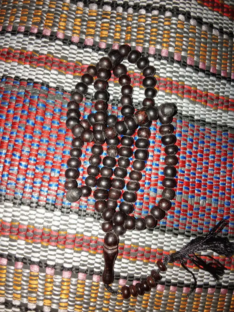 Tasbih kayu stigi