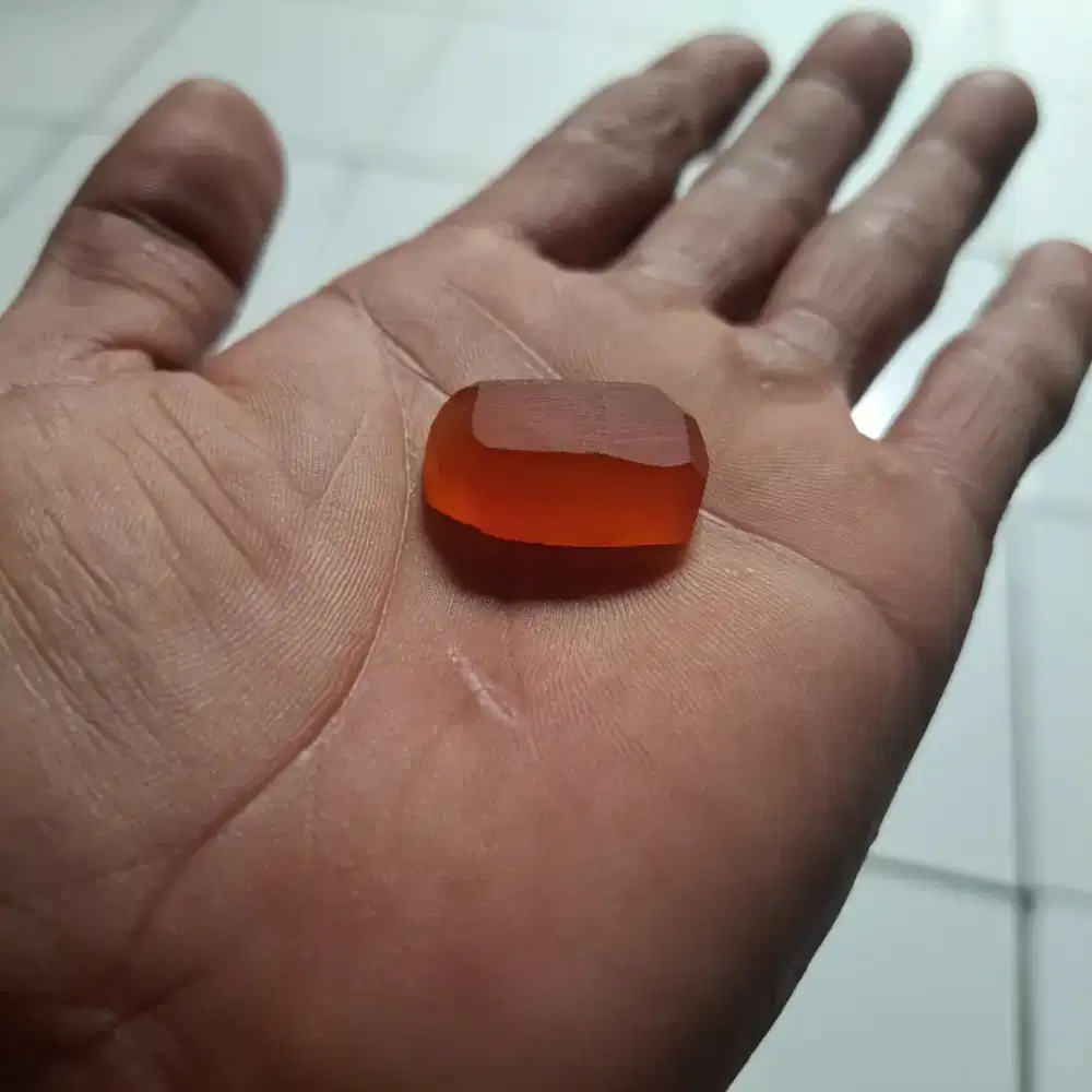 Natural polkas bacan obi oren. Dim 26×12×10