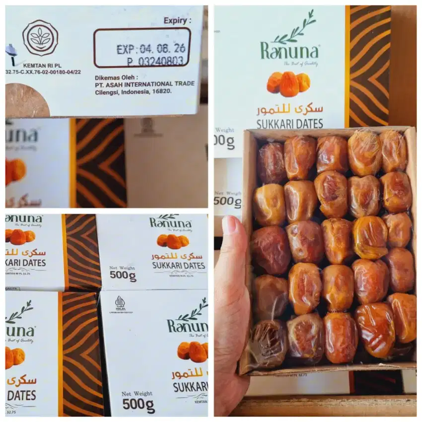 Kurma Sukari merek Ranuna 1kg