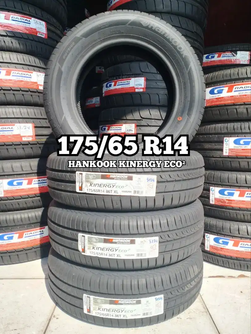 BAN BARU 175/65 R14 HANKOOK KINERGY ECO