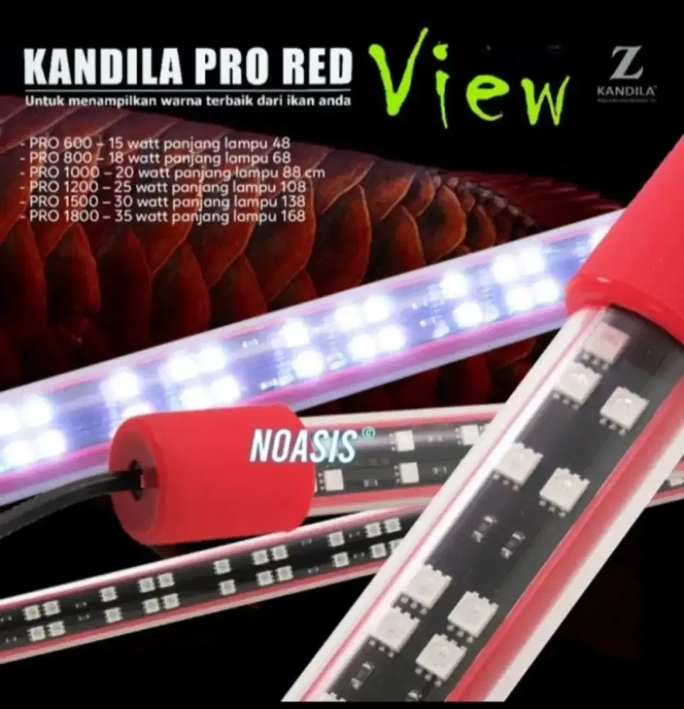 Lampu kandila view pro red 150cm