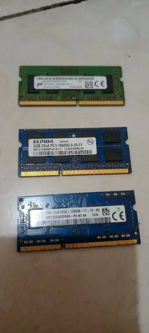 Ram laptop ddr 3 dan ddr 4