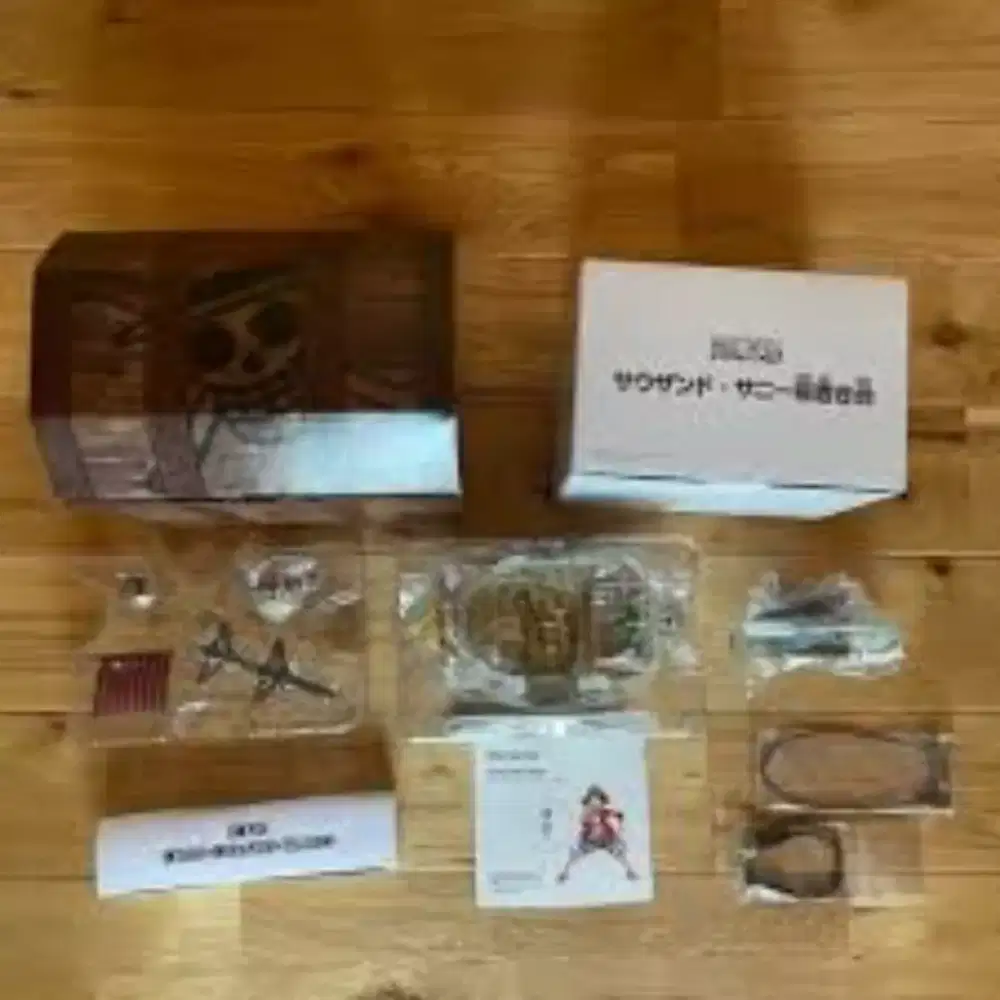 Diecast kapal one piece