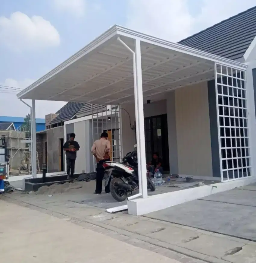 Atap kanopi alderon rumah/kantor